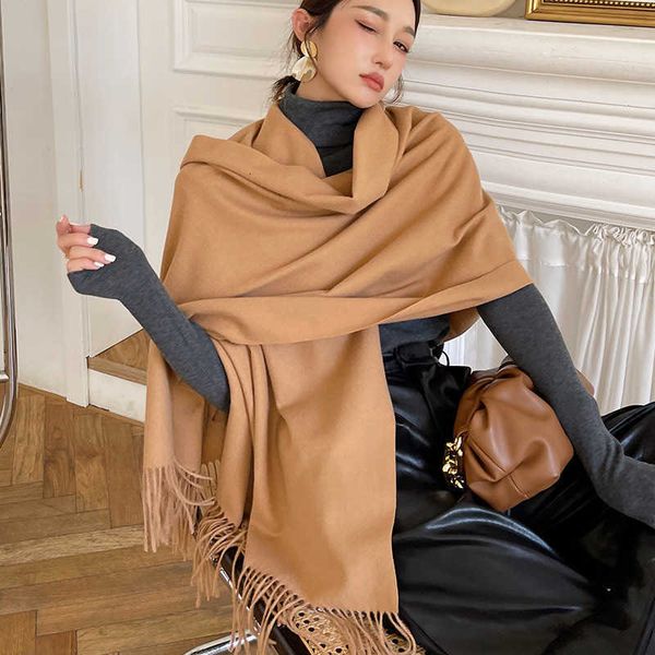 korean version of solid color imitation cashmere long scarf for female versatile students in autumn and winter thickened dual-purpose, Blue;gray
korean version of solid color imitation cashmere long scarf for female versatile students in autumn and winter thickened dual-purpose, Blue;gray