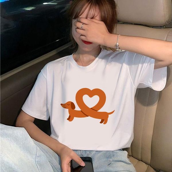 graphic tees a slender and men t shirt women dog tshirts funny white casual short camisetas mujer, White;black
graphic tees a slender and men t shirt women dog tshirts funny white casual short camisetas mujer, White;black