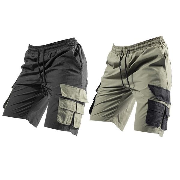 men's shorts 2021 summer solid color casual multi-pocket men cargo oversized beach hip-hop hiking m-4xl, White;black
men's shorts 2021 summer solid color casual multi-pocket men cargo oversized beach hip-hop hiking m-4xl, White;black
