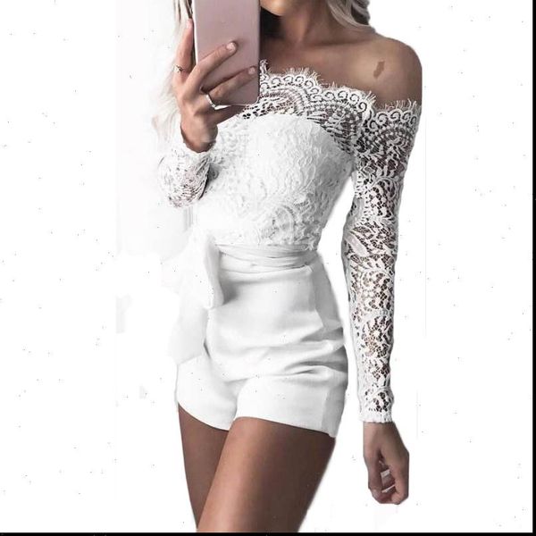 summer autumn off shoulder women rompers playsuits fashion long sleeve sheer lace patchwork hollow bandage skinny, Black;white
summer autumn off shoulder women rompers playsuits fashion long sleeve sheer lace patchwork hollow bandage skinny, Black;white