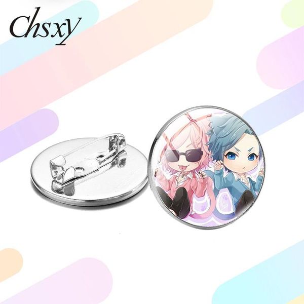 pins, brooches chsxy anime yarichin club cosplay badges fashion printed glass cabochon lapel pins button for backpack clothes, Gray
pins, brooches chsxy anime yarichin club cosplay badges fashion printed glass cabochon lapel pins button for backpack clothes, Gray