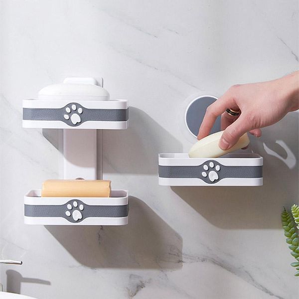 soap dishes dish wall mounted holder drain rack bathroom double layer shelf portable organizer shower
soap dishes dish wall mounted holder drain rack bathroom double layer shelf portable organizer shower