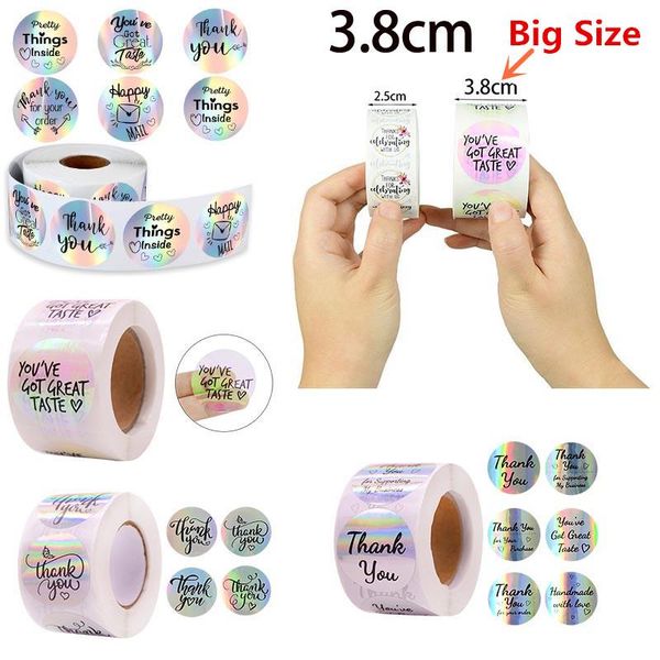 big size 3.8cm thank you stickers gift sealing festival wedding birthday party offer stationery sticker 500pcs/roll wrap 
big size 3.8cm thank you stickers gift sealing festival wedding birthday party offer stationery sticker 500pcs/roll wrap