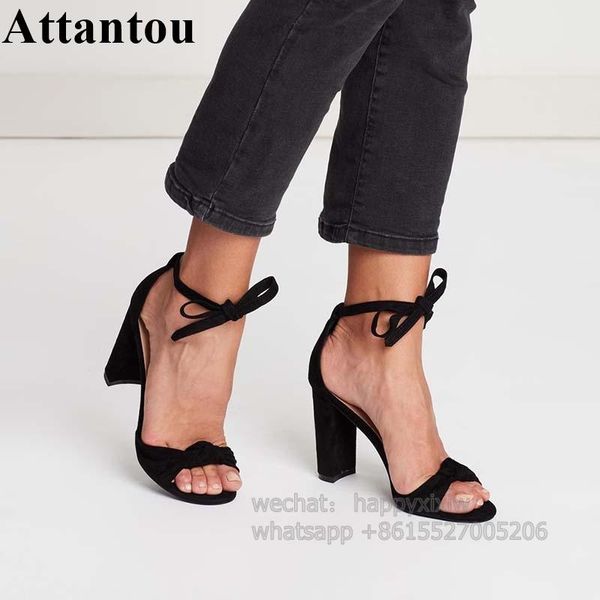fashion suede leathe ankle wrap lace up block heeled summer high heel sandals one belt band designer black red shoes
fashion suede leathe ankle wrap lace up block heeled summer high heel sandals one belt band designer black red shoes