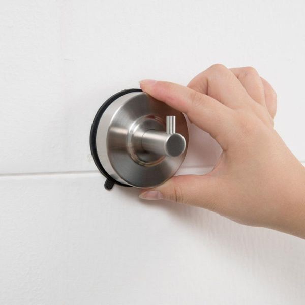 stainless steel vacuum suction cup hooks shower holder removable bathroom hook towel rack kitchen organizer & rails
stainless steel vacuum suction cup hooks shower holder removable bathroom hook towel rack kitchen organizer & rails