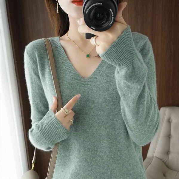 womens cashmere sweater autumn winter fashion v-neck loose warm jumpers female solid korean long sleeve knitting pullovers, White;black
womens cashmere sweater autumn winter fashion v-neck loose warm jumpers female solid korean long sleeve knitting pullovers, White;black