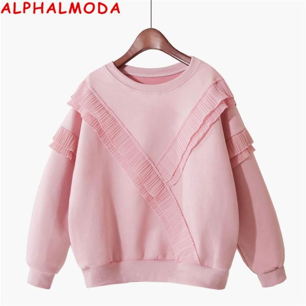 women's hoodies & sweatshirts alphalmoda 2021 spring arirved lace patchwork women pullover sweet sweatshirt solid color loose fashion o, Black
women's hoodies & sweatshirts alphalmoda 2021 spring arirved lace patchwork women pullover sweet sweatshirt solid color loose fashion o, Black