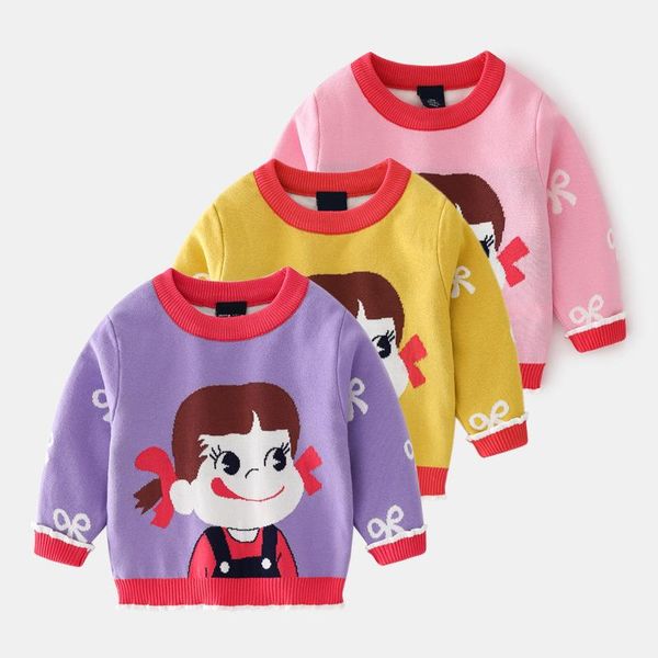 pullover baby girls long sleeved sweater clothes kids sweatshirts cartoon bottoming shirt autumn warm thick coat, Blue
pullover baby girls long sleeved sweater clothes kids sweatshirts cartoon bottoming shirt autumn warm thick coat, Blue