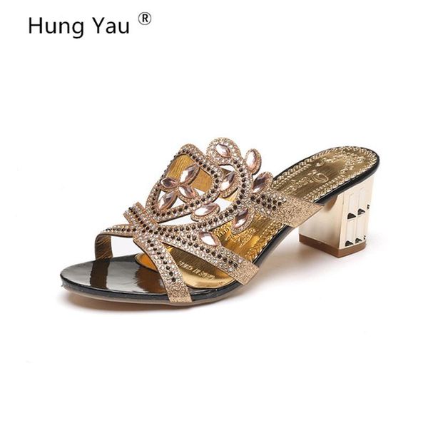hung yau woman high heels rhinestone summer shoes women bling sandals cut-out ladies sandalias mujer size, Black
hung yau woman high heels rhinestone summer shoes women bling sandals cut-out ladies sandalias mujer size, Black