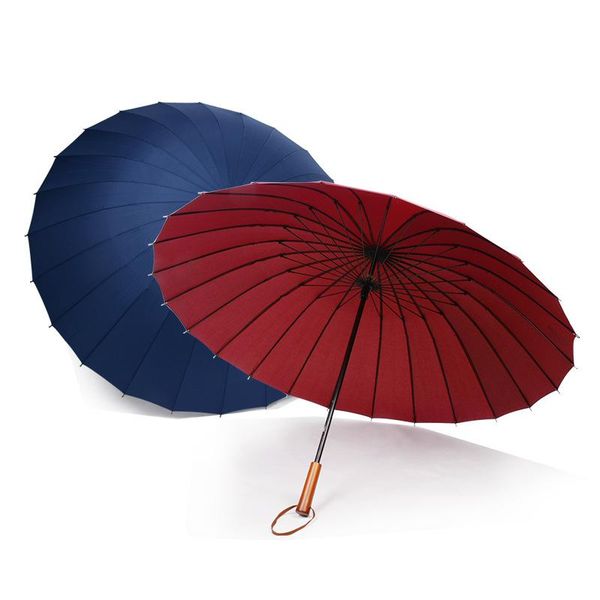 umbrellas 24 bone wood handle umbrella long straight rain and windproof men's business women
umbrellas 24 bone wood handle umbrella long straight rain and windproof men's business women