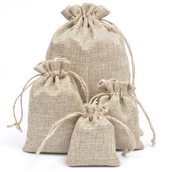 storage bags natural burlap linen jute drawstring gift sacks party favors packaging bag wedding candy supplies
storage bags natural burlap linen jute drawstring gift sacks party favors packaging bag wedding candy supplies