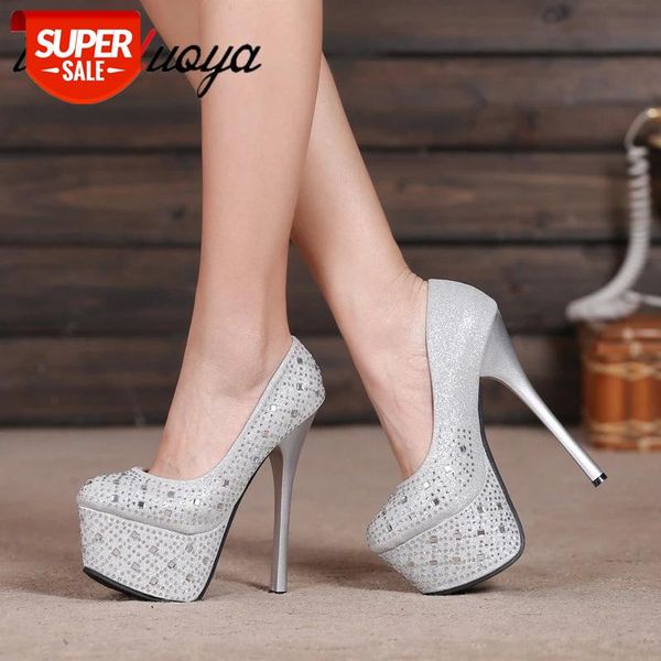 crystal women wedding shoes high heels 16cm bride woman pumps shallow female platform ladies model catwalk #bf0d, Black
crystal women wedding shoes high heels 16cm bride woman pumps shallow female platform ladies model catwalk #bf0d, Black
