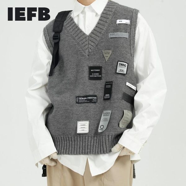 men's wear v collar kintwear vest 2021 autumn winter label decorative sleeveless sweater for male all-match 9y4600 vests, Black;white
men's wear v collar kintwear vest 2021 autumn winter label decorative sleeveless sweater for male all-match 9y4600 vests, Black;white