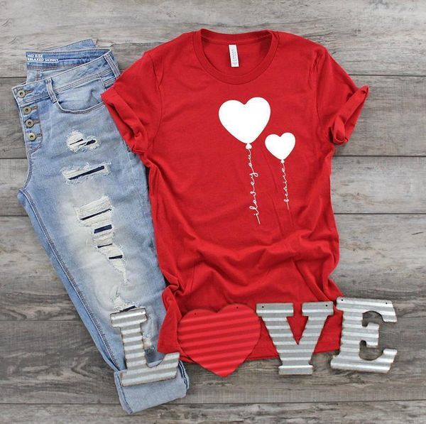 i love you be women mine valentines day fashion funny graphic cotton tshirts floral korean o neck casual short, White
i love you be women mine valentines day fashion funny graphic cotton tshirts floral korean o neck casual short, White