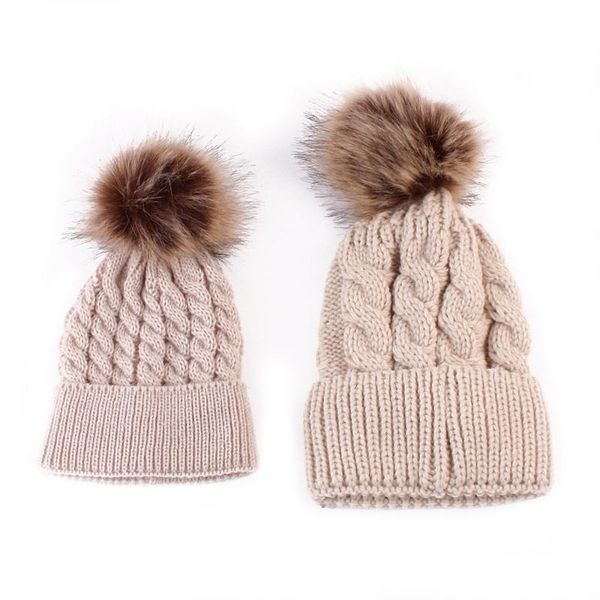 beanies 2pcs parent-child hat warmer mother and baby daughter son winter warm knit family crochet beanie ski cap
beanies 2pcs parent-child hat warmer mother and baby daughter son winter warm knit family crochet beanie ski cap