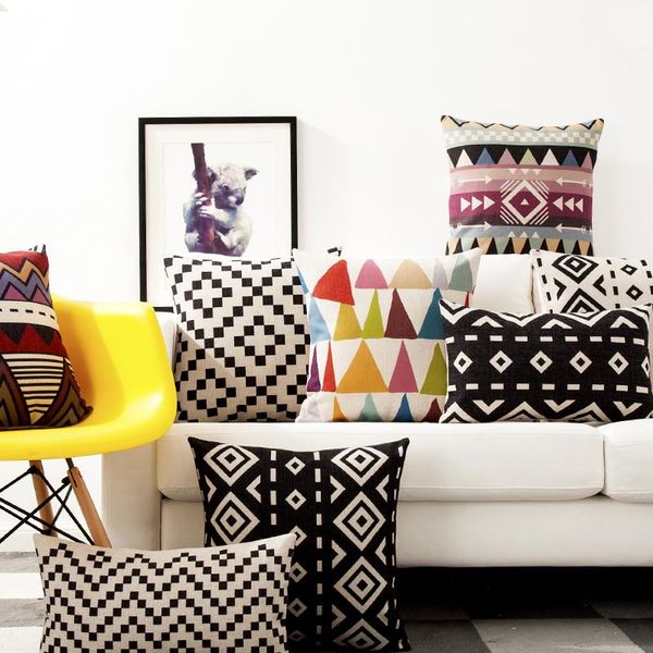 cushion/decorative pillow decorative cushion cover/ins nordic geometry simple stripe cotton pillow/wholesale and retail cushions/marine styl
cushion/decorative pillow decorative cushion cover/ins nordic geometry simple stripe cotton pillow/wholesale and retail cushions/marine styl