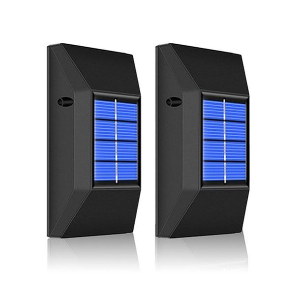 outdoor wall lamps 2 pieces led solar powered lights mounted garden walkway night lamp decorative lighting kit 
outdoor wall lamps 2 pieces led solar powered lights mounted garden walkway night lamp decorative lighting kit