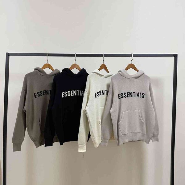 men's hoodies & sweatshirts 21fw essentials seventh collection knitting quality men women hiphop streetwear sweatshirt thick cotton kni, Black
men's hoodies & sweatshirts 21fw essentials seventh collection knitting quality men women hiphop streetwear sweatshirt thick cotton kni, Black