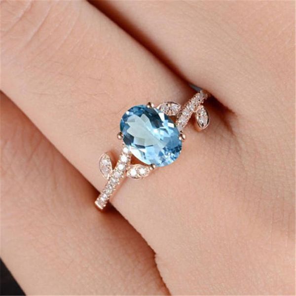 wedding rings luxury crystal flower branches ring charm aqua blue oval zircon vintage rose gold engagement for women gifts, Slivery;golden
wedding rings luxury crystal flower branches ring charm aqua blue oval zircon vintage rose gold engagement for women gifts, Slivery;golden
