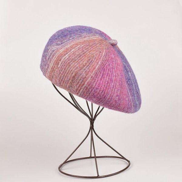 beanies gradient wool autumn winter keep warm korean version beret fashion painter hat outdoor vintage women beanie
beanies gradient wool autumn winter keep warm korean version beret fashion painter hat outdoor vintage women beanie