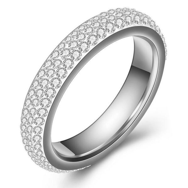 Rhinestone Multicolor Crystal Engagement Ring Stainless Steel Fashion Jewelry For Women Gift Wedding Rings, Slivery;golden
Rhinestone Multicolor Crystal Engagement Ring Stainless Steel Fashion Jewelry For Women Gift Wedding Rings, Slivery;golden