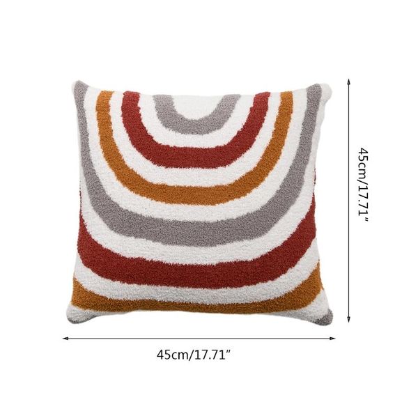pillow case 18x18 inch boho woven tufted throw modern moroccan colorful rainbow striped pattern square cushion cover
pillow case 18x18 inch boho woven tufted throw modern moroccan colorful rainbow striped pattern square cushion cover