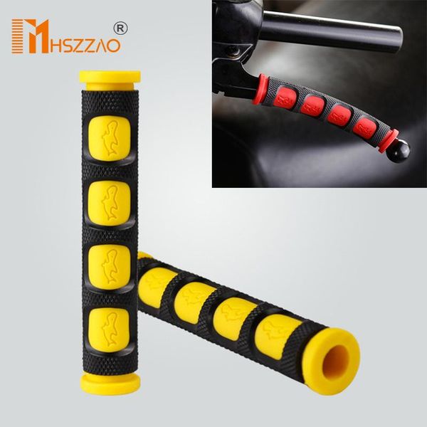 handlebars 1 pair soft anti-slip durable brake handle silicone sleeve motorcycle bicycle protection cover protective handlebar accessories 
handlebars 1 pair soft anti-slip durable brake handle silicone sleeve motorcycle bicycle protection cover protective handlebar accessories