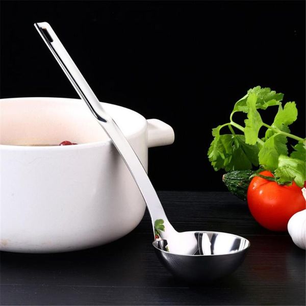 colanders & strainers 1pcs soup spoon stainless steel long handle ladle spoons big useful kitchen cooking tool utensil
colanders & strainers 1pcs soup spoon stainless steel long handle ladle spoons big useful kitchen cooking tool utensil