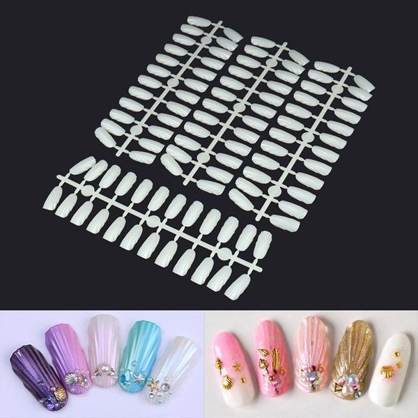 false nails 240 pcs seashell nail art tips natural color for polish display practice, Red;gold
false nails 240 pcs seashell nail art tips natural color for polish display practice, Red;gold