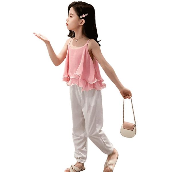 kids clothes ruffles vest + short girls summer clothing casual style set spring autumn children's suits 6 8 10 12 sets, White
kids clothes ruffles vest + short girls summer clothing casual style set spring autumn children's suits 6 8 10 12 sets, White