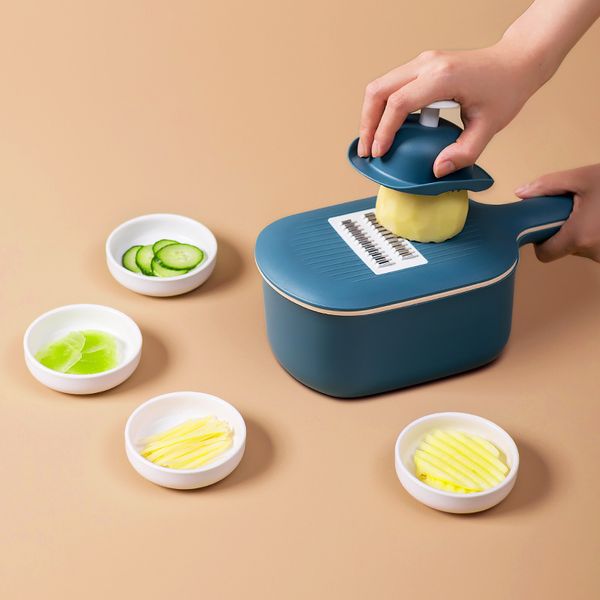 2021 new kitchenware multifunctional vegetable cutter slicer portable potato chopped household cutting board kitchen gadget, Silver
2021 new kitchenware multifunctional vegetable cutter slicer portable potato chopped household cutting board kitchen gadget, Silver