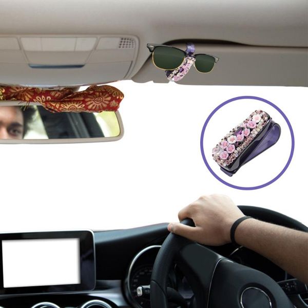 other interior accessories 1pc car sun visor glasses holder durable rhinestone sunglasses mount clip
other interior accessories 1pc car sun visor glasses holder durable rhinestone sunglasses mount clip