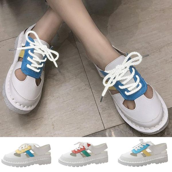 sandals woman shoes color matching round head straps hollowed out mid heel fashion creativity women summer, Black
sandals woman shoes color matching round head straps hollowed out mid heel fashion creativity women summer, Black