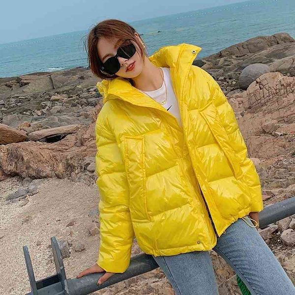 women's down & parkas thicken parka winter fructose glossy coat women fashion jackets warm woman clothing casual jack, Black
women's down & parkas thicken parka winter fructose glossy coat women fashion jackets warm woman clothing casual jack, Black