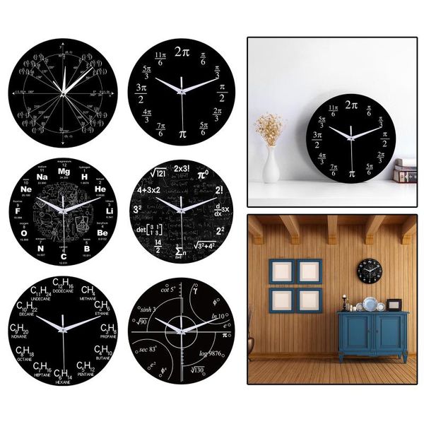 wall clocks modern clock silent battery operated mathematical equations quartz teachers living room classroom home school decor
wall clocks modern clock silent battery operated mathematical equations quartz teachers living room classroom home school decor