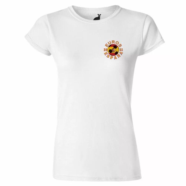 Spain Euros 2021 Pocket Ball WOMENS T SHIRT football fan European Spanish Espana, White;black
Spain Euros 2021 Pocket Ball WOMENS T SHIRT football fan European Spanish Espana, White;black
