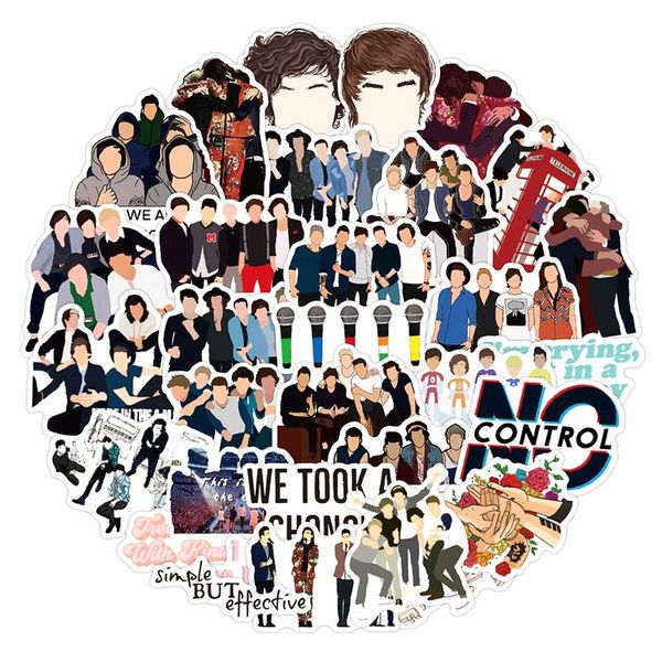 wall stickers 50pcs/pack one direction singer team lable for refrigerator car helmet diy gift guitar decal notebook skate trunk
wall stickers 50pcs/pack one direction singer team lable for refrigerator car helmet diy gift guitar decal notebook skate trunk