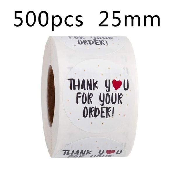500pcs/roll thank you stickers handmade sticker circle stationery for your order seal labels gift wrap
500pcs/roll thank you stickers handmade sticker circle stationery for your order seal labels gift wrap
