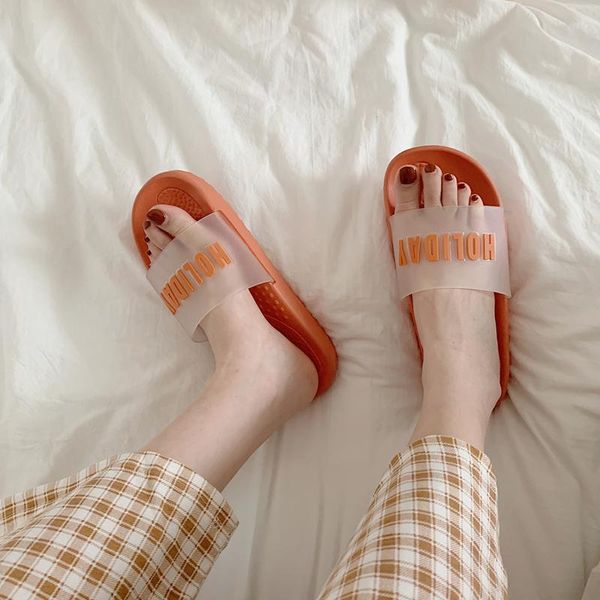 slippers household cool female xia han version home with anti-skid indoor bathroom bath fashion, Black
slippers household cool female xia han version home with anti-skid indoor bathroom bath fashion, Black