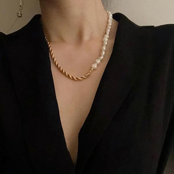 pendant necklaces punk imitation pearl choker necklace for women fashion gold color geometry round lasso long jewelry 2021, Silver
pendant necklaces punk imitation pearl choker necklace for women fashion gold color geometry round lasso long jewelry 2021, Silver