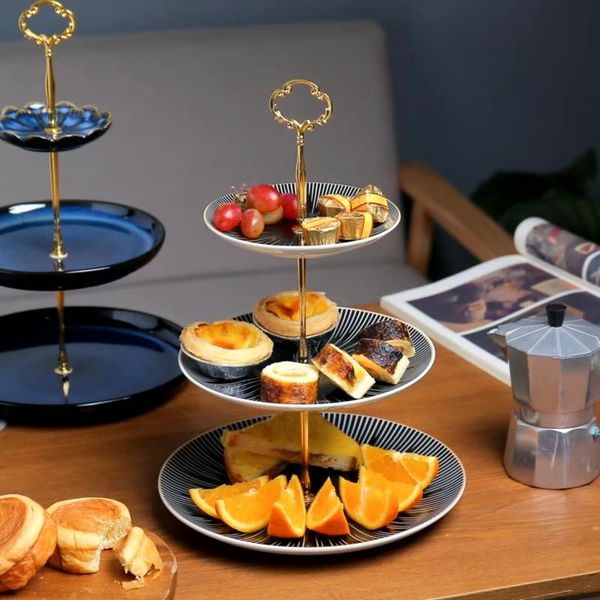 dishes & plates nordic three layer candy buffet stand fruit plate ceramic cake dessert party tableware afternoon tea snack
dishes & plates nordic three layer candy buffet stand fruit plate ceramic cake dessert party tableware afternoon tea snack