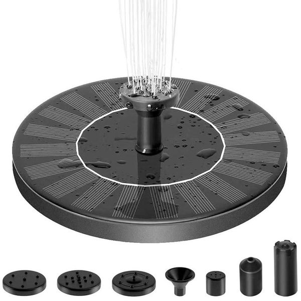 solar fountain pump, 1.4w for bird bath standing floating water with 7 nozzles garden decorations
solar fountain pump, 1.4w for bird bath standing floating water with 7 nozzles garden decorations