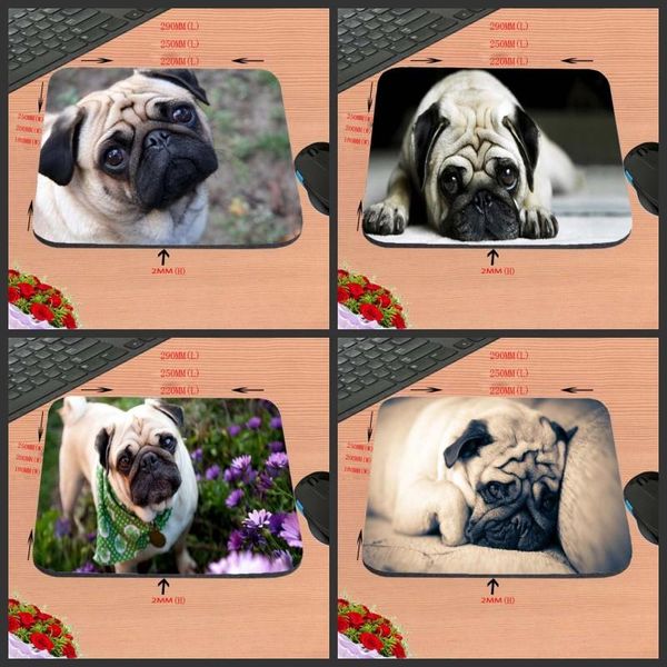 mouse pads & wrist rests fashion customized cute pug dog ouse pad aming ear anti-slip durable rubber mousepad for pc optal 18*22/25*20/29*25
mouse pads & wrist rests fashion customized cute pug dog ouse pad aming ear anti-slip durable rubber mousepad for pc optal 18*22/25*20/29*25