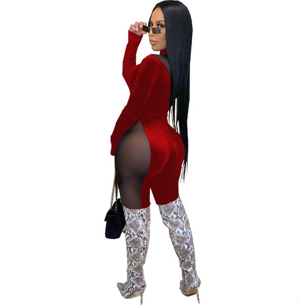 women's jumpsuits & rompers sleeve fahion panelled slim perspective gauze party fashion casual female clothing womens designer autumn l, Black;white
women's jumpsuits & rompers sleeve fahion panelled slim perspective gauze party fashion casual female clothing womens designer autumn l, Black;white