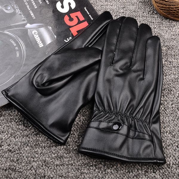 pu men' warm plush fall winter windproof cycling battery opening thin leather touch screen gloves, Blue;gray
pu men' warm plush fall winter windproof cycling battery opening thin leather touch screen gloves, Blue;gray
