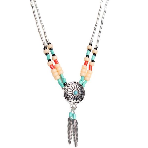 vintage handmade colorful seed beads leaf feather embossment flower necklace bohemia korean fashion party tassel jewelry chokers, Golden;silver
vintage handmade colorful seed beads leaf feather embossment flower necklace bohemia korean fashion party tassel jewelry chokers, Golden;silver