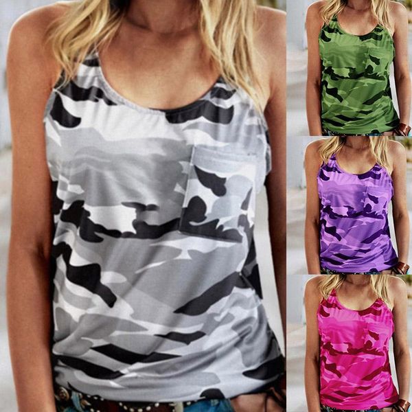 summer women print fashion casual army camo camouflage tank sleeveless o-neck slim t-shirts plus size s-3xl women's tanks & camis, White
summer women print fashion casual army camo camouflage tank sleeveless o-neck slim t-shirts plus size s-3xl women's tanks & camis, White
