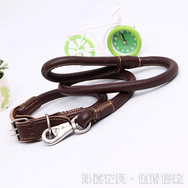 dog collars & leashes round leather pull rope set sewing pet leash belt powerful medium large harness collar supplies
dog collars & leashes round leather pull rope set sewing pet leash belt powerful medium large harness collar supplies