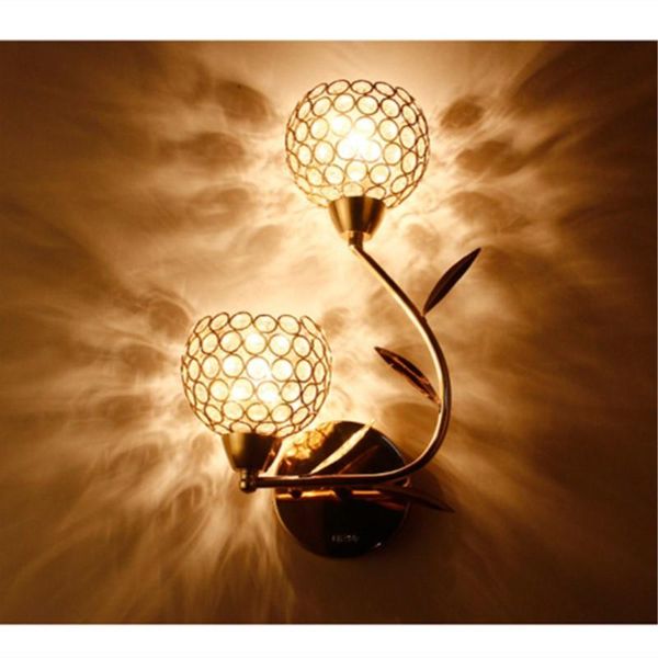 wall lamp led crystal sconce e14 double single head without bulb bedside bedroom indoor mounted light
wall lamp led crystal sconce e14 double single head without bulb bedside bedroom indoor mounted light