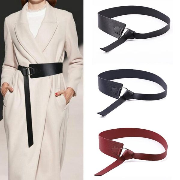 belts women wide leather corset belt fashion female tie obi red black bow leisure ladies wedding dress decorative waistband, Black;brown
belts women wide leather corset belt fashion female tie obi red black bow leisure ladies wedding dress decorative waistband, Black;brown